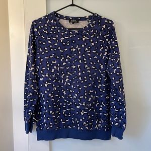 APC leopard sweatshirt, large